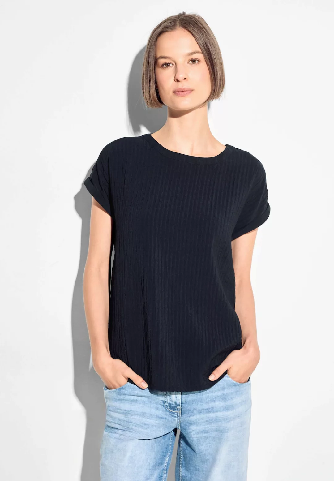 Cecil Shirtbluse mit Struktur günstig online kaufen