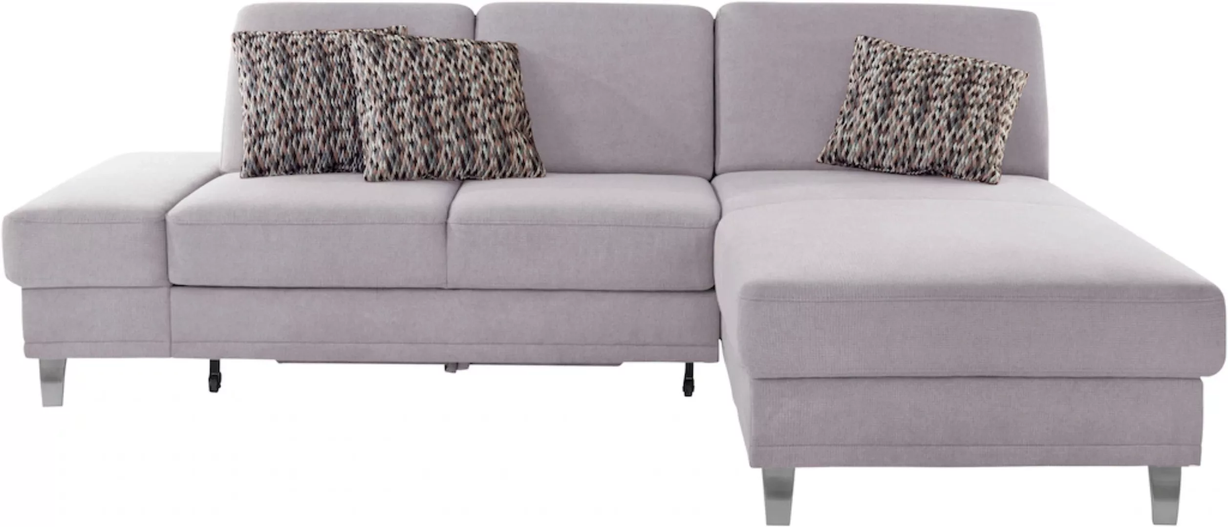 sit&more Ecksofa "Clio L-Form", wahlweise mit Bettfunktion oder Vorziehsitz günstig online kaufen