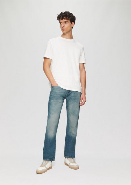 s.Oliver Stoffhose Jeans Benito / Regular Fit / Mid Rise / Straight Leg / 5 günstig online kaufen