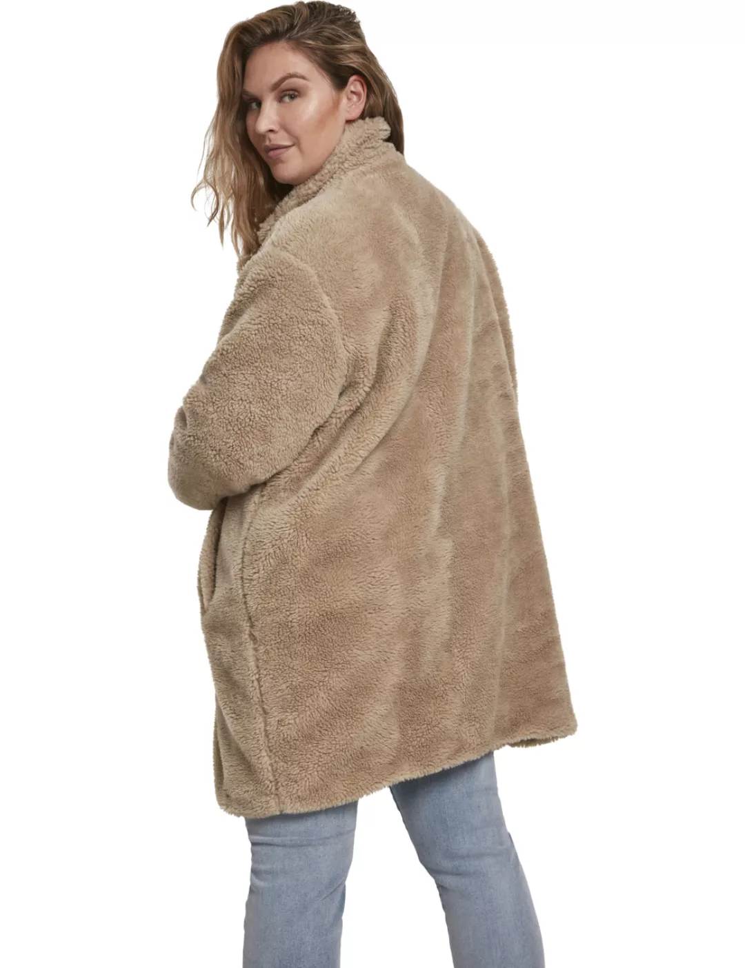 Urban Classics Damen Oversized Sherpa Coat günstig online kaufen