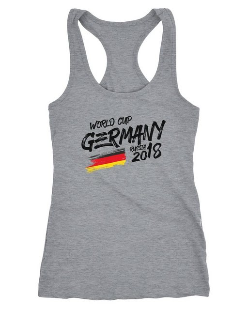 MoonWorks Tanktop Damen Deutschland Tanktop WM Fußball Weltmeisterschaft 20 günstig online kaufen