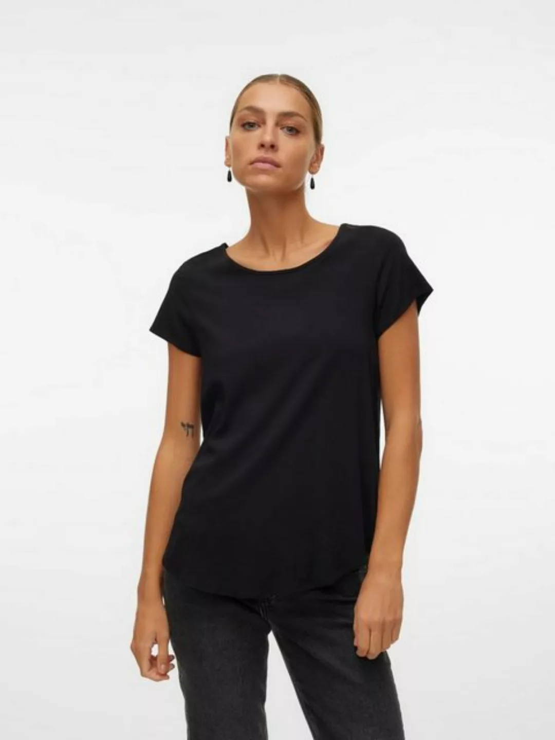 Vero Moda Blusenshirt VMBELLA SS TOP WVN GA NOOS günstig online kaufen