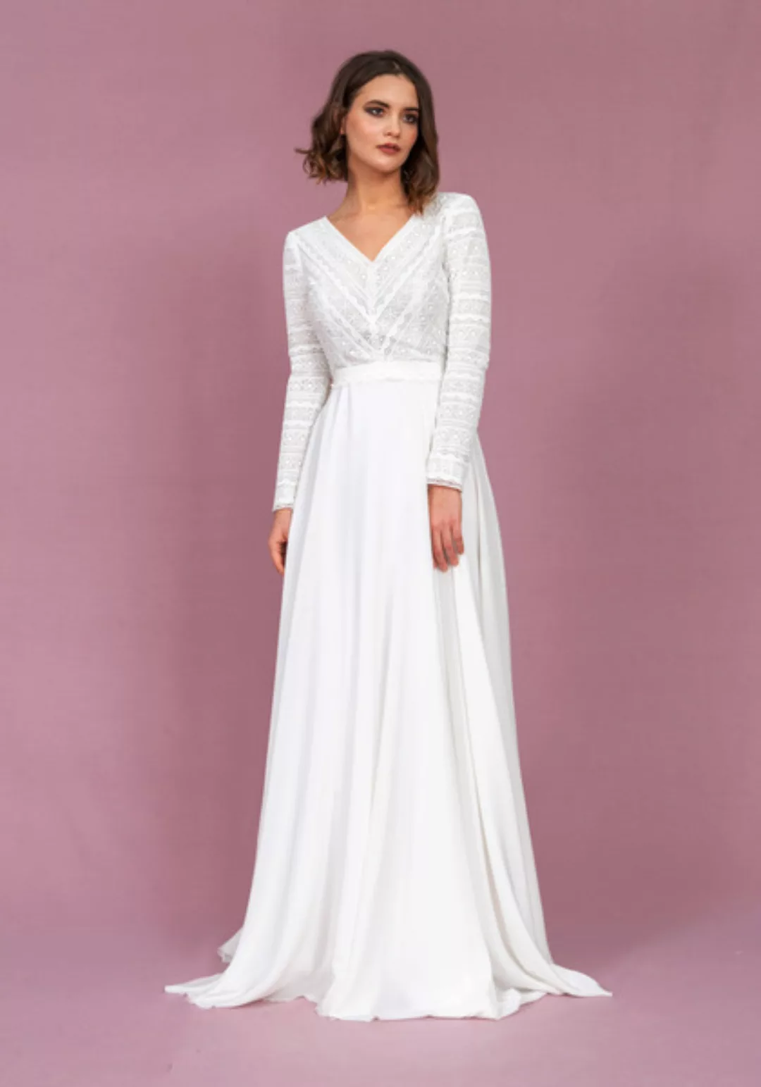 Zweiteiliges Brautkleid Kassia-camellia günstig online kaufen