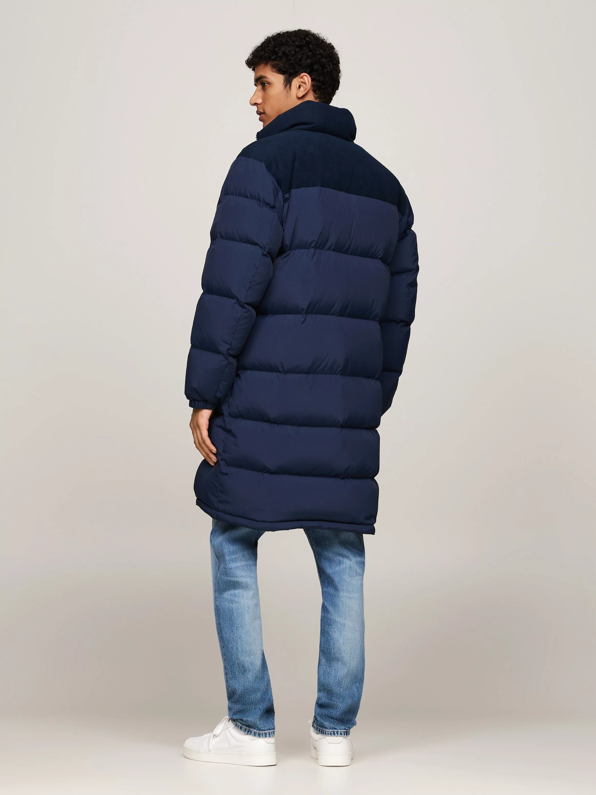 Tommy Jeans Steppjacke "TJM CORD MIX ALASKA PARKA", mit Cordeinsätzen günstig online kaufen