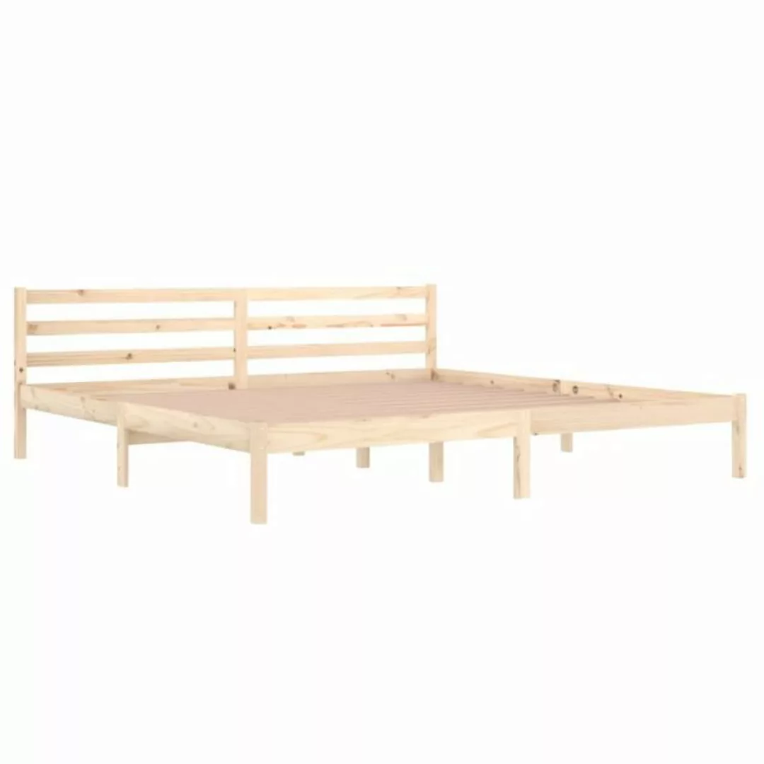 möbelando Bett Berenbrock (L/B/H: 205x205x69 cm), aus Massives Kiefernholz günstig online kaufen