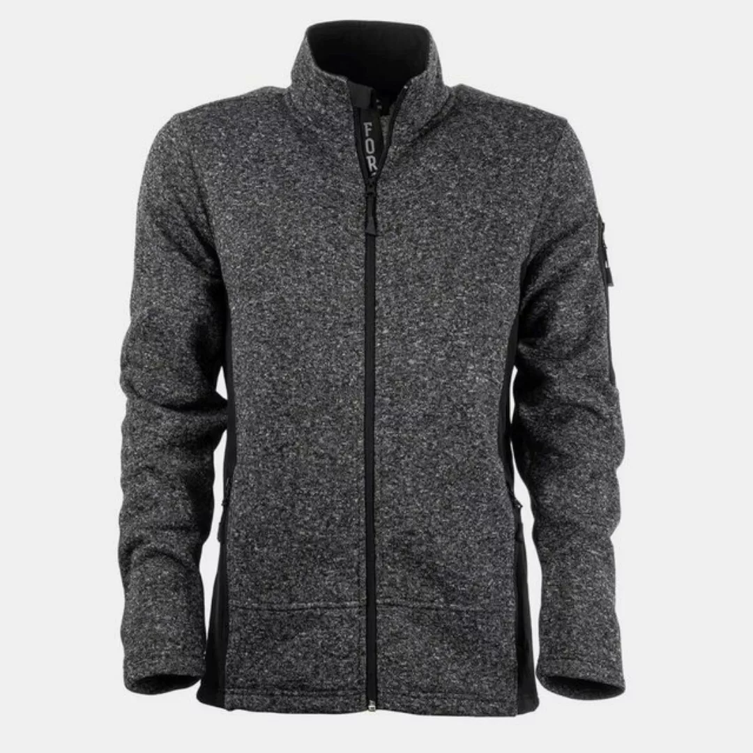 FORSBERG Sweatshirt FORSBERG Arvid Strickjacke dunkelgrau melange günstig online kaufen