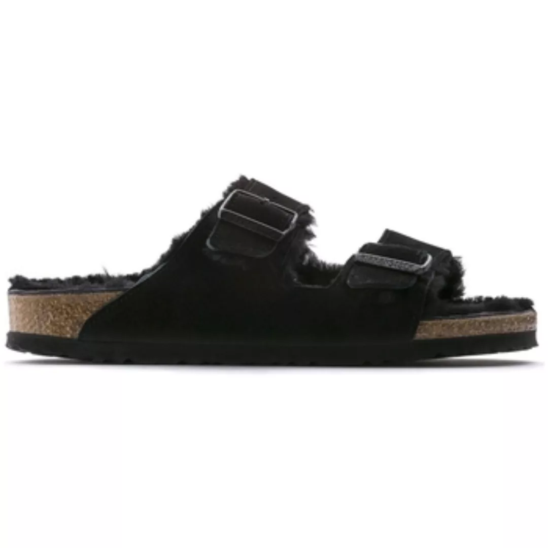 Birkenstock  Sandalen Arizona Shearling Narrow - Black günstig online kaufen