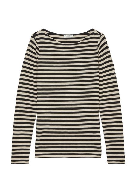 Marc O'Polo Shirtbluse T-shirt, long sleeve, boat neck, st günstig online kaufen