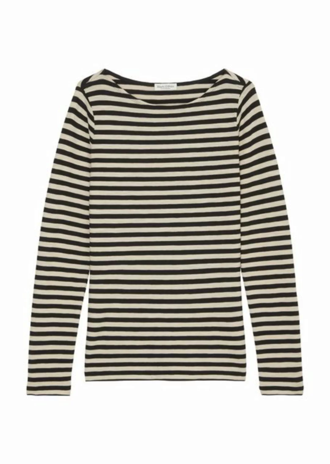 Marc O'Polo Shirtbluse T-shirt, long sleeve, boat neck, st günstig online kaufen