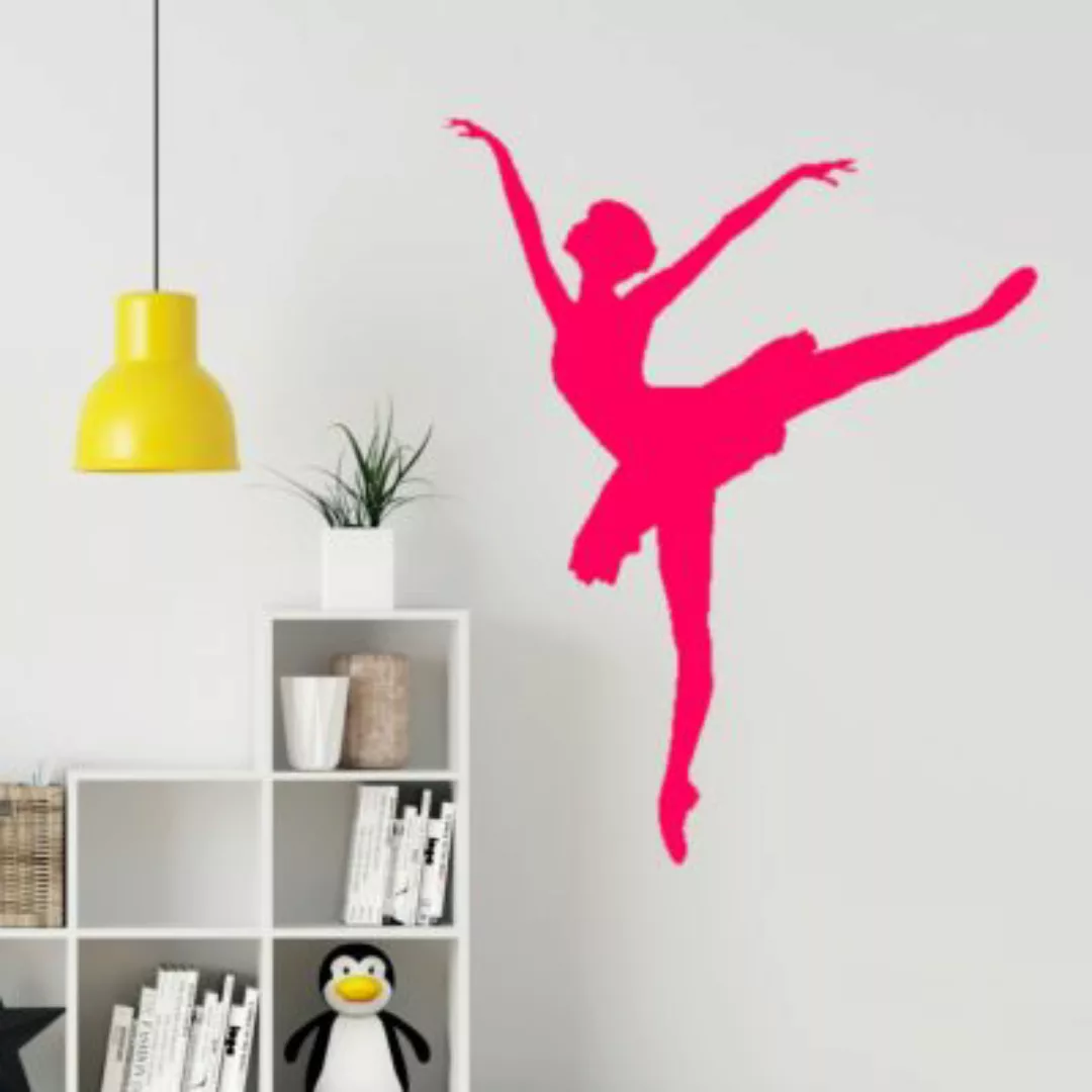 EmmiJules Wandtattoo Ballerina Tänzerin das Kinderzimmer rosa Gr. 60 x 50 günstig online kaufen