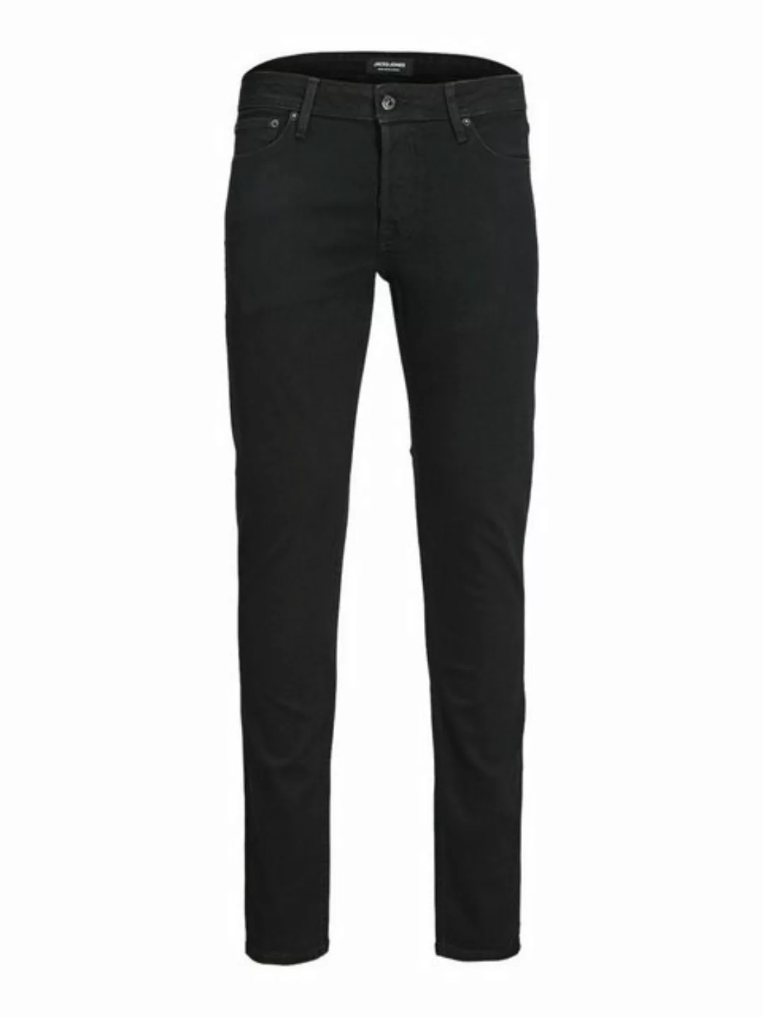 Jack & Jones Slim-fit-Jeans Herren Jeans Hose Slim Fit Schwarz JJWHGLENN OR günstig online kaufen