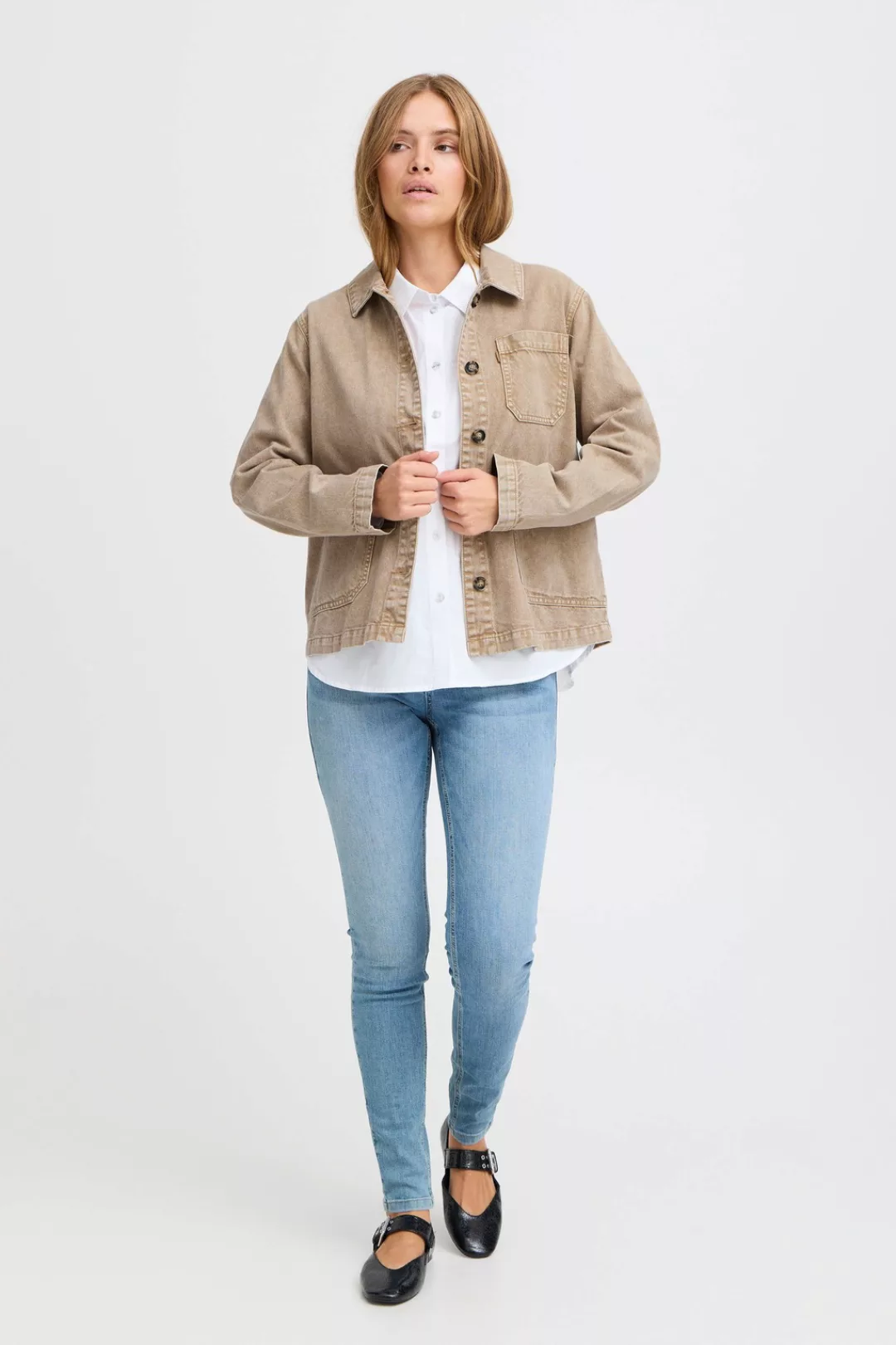 Pulz Jeans Jeansjacke "Jeansjacke PZGIANNI Casual Jacket", ohne Kapuze günstig online kaufen