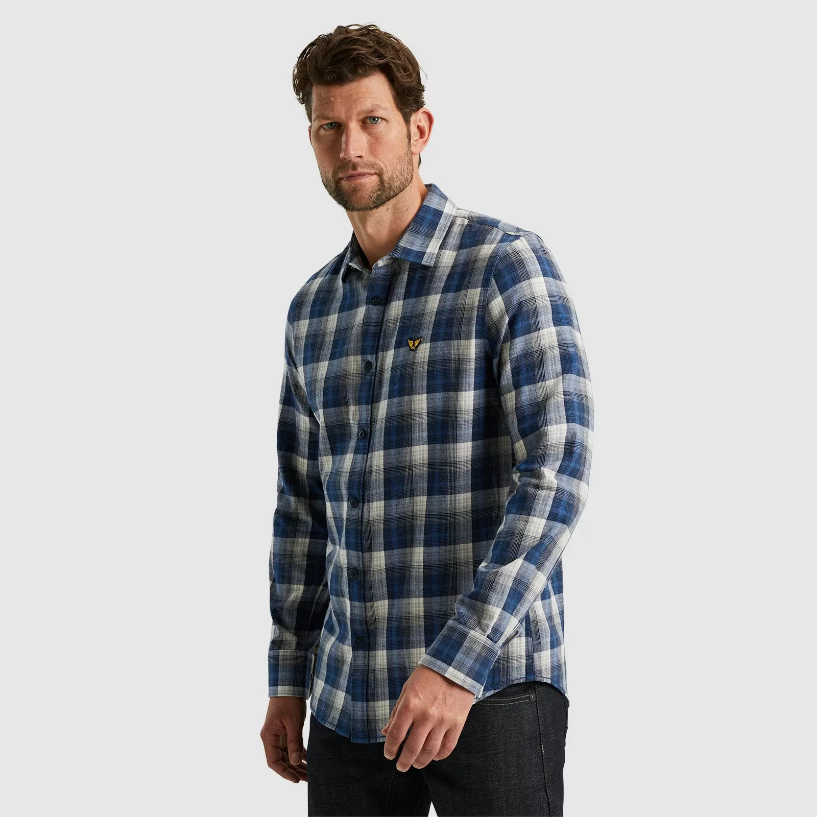 PME LEGEND Karohemd "Long Sleeve Shirt Twill Yarndyed Check", mit Karomuste günstig online kaufen