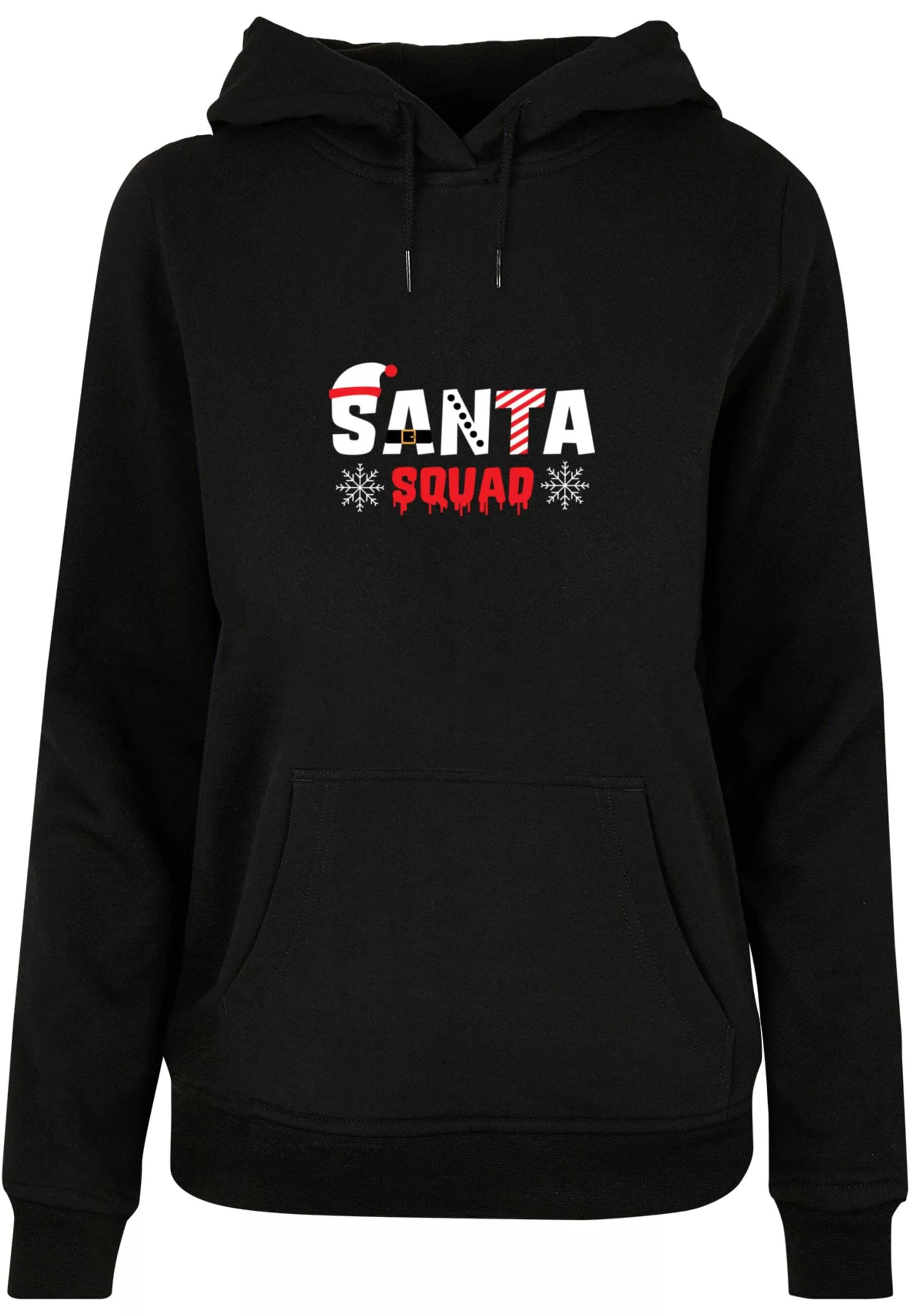 Merchcode Kapuzenpullover "Merchcode Damen Ladies Santa Squad Basic Hoody" günstig online kaufen