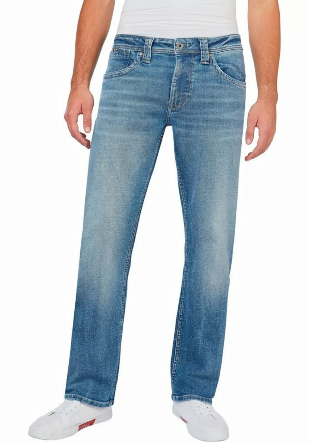 Pepe Jeans Straight-Jeans KINGSTON ZIP in 5-Pocket-Form günstig online kaufen