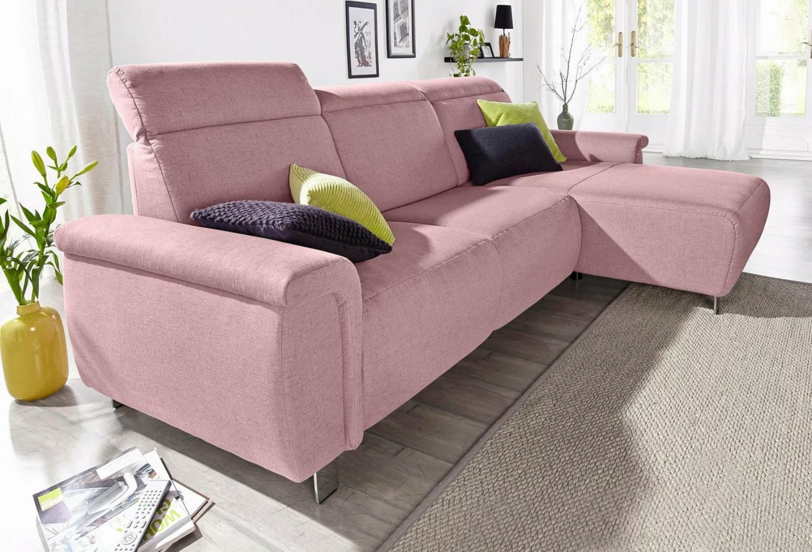 sit&more Ecksofa Township L-Form, wahlweise mit elektrischer Wallfree-Funkt günstig online kaufen