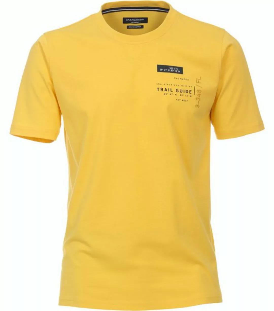 CASAMODA T-Shirt CASAMODA T-Shirt "Green"-Kollektion uni günstig online kaufen