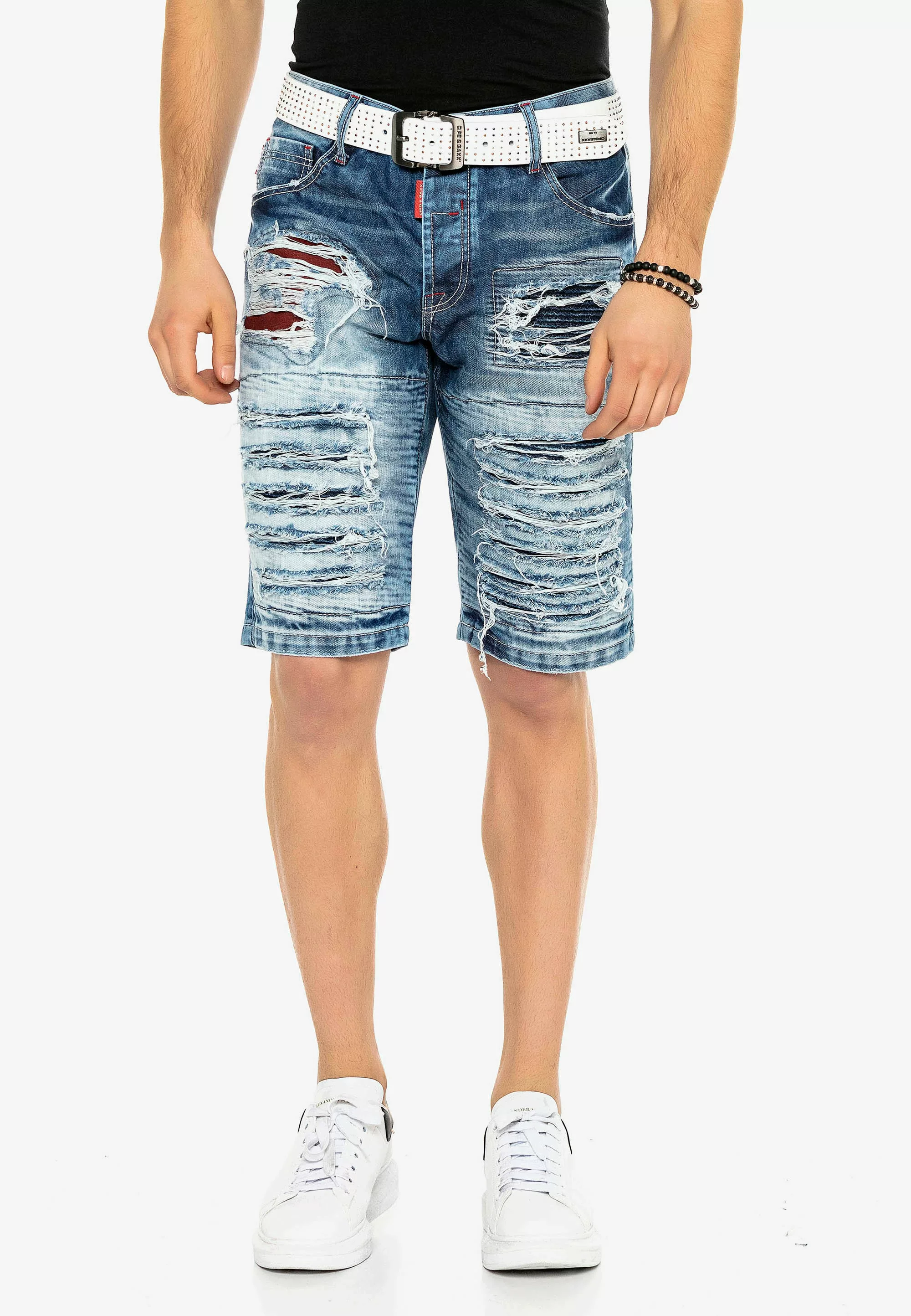 Cipo & Baxx Shorts, im Destroyed-Look günstig online kaufen