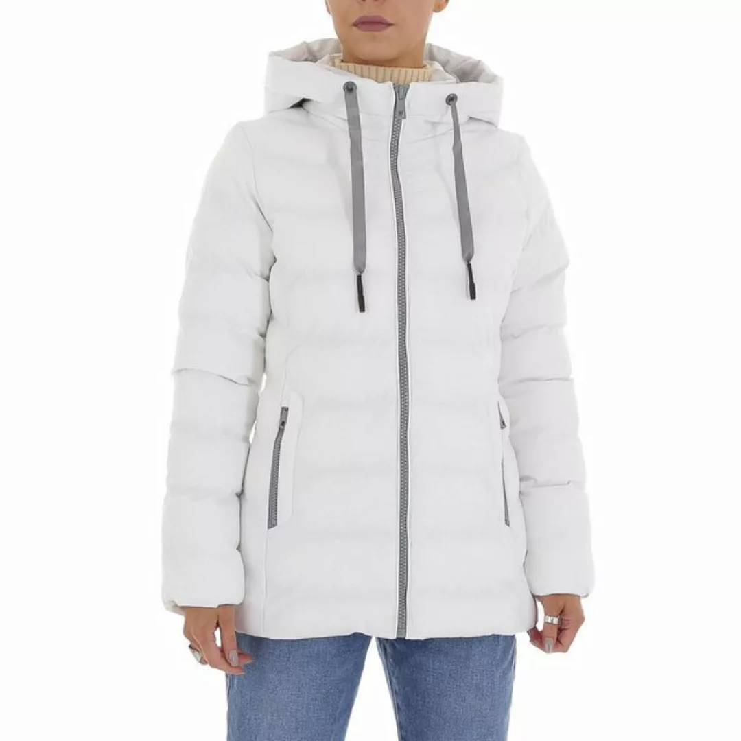 Ital-Design Steppjacke Damen Freizeit (87256469) Kapuze Gefüttert Winterjac günstig online kaufen