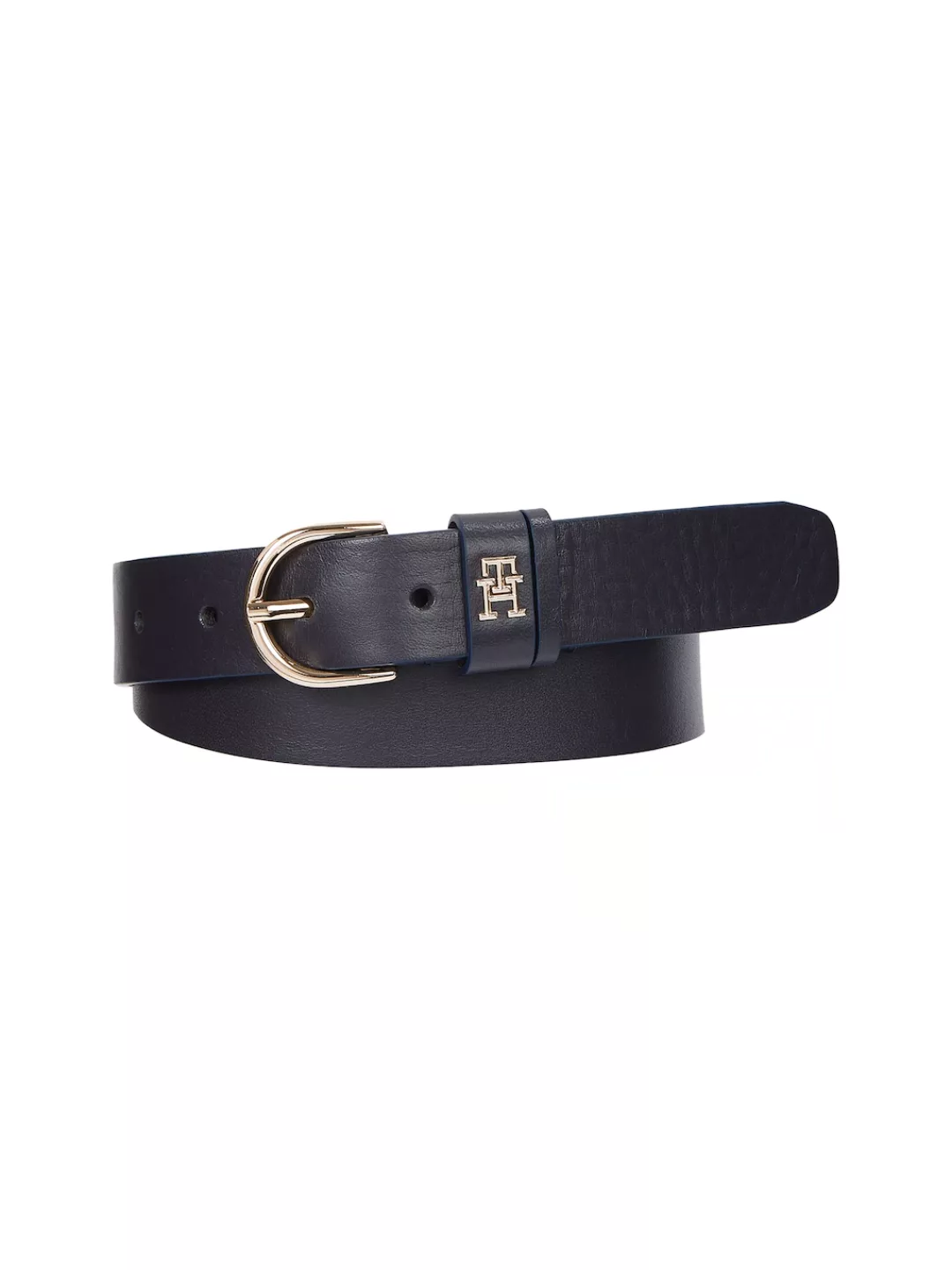 Tommy Hilfiger Ledergürtel "Essential Effortless 2.5 cm", mit elegant abger günstig online kaufen