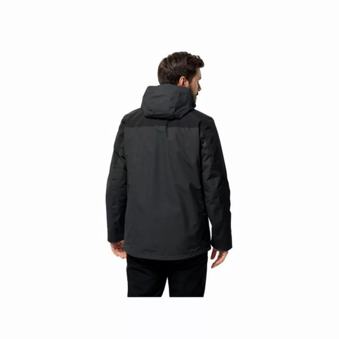 Jack Wolfskin Softshelljacke grau regular fit (1-St) günstig online kaufen