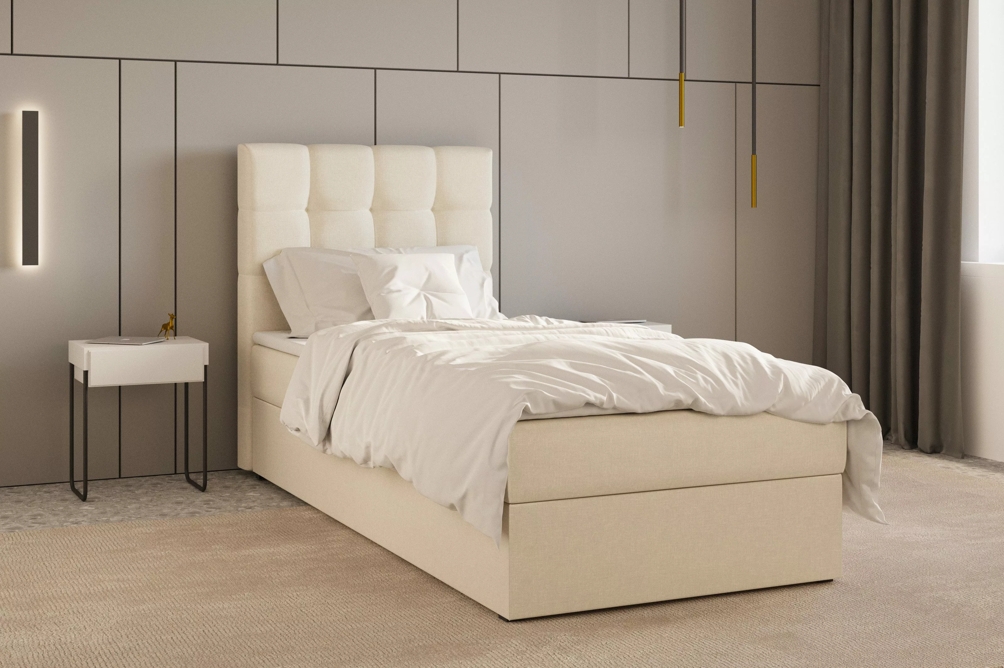 MOEBLO Boxspringbett Bett 05 (Polsterbett Kontinentalbett, günstig online kaufen