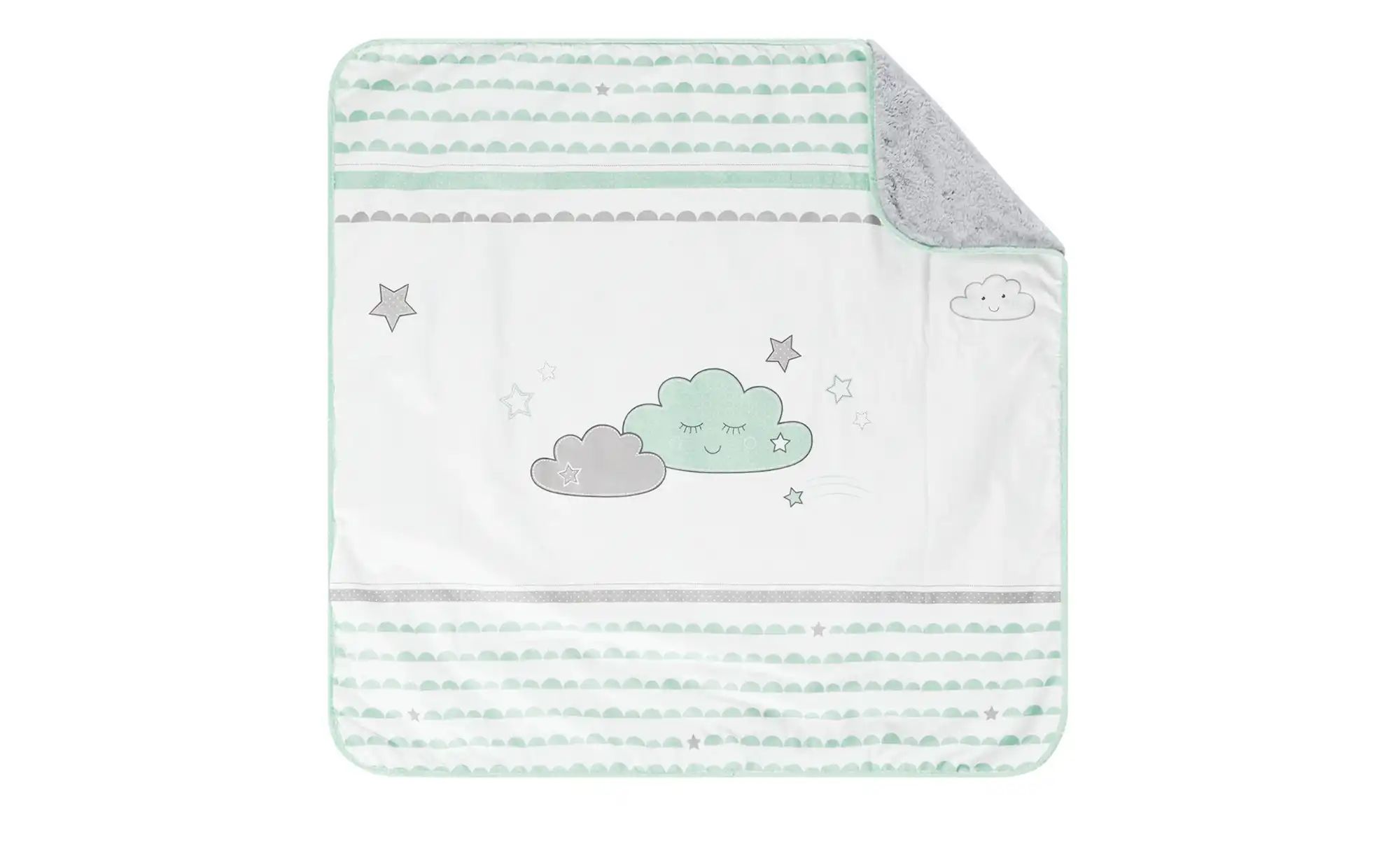 Roba Kuscheldecke  Happy Cloud ¦ weiß ¦ 100% Baumwolle ¦ Maße (cm): B: 80 H günstig online kaufen