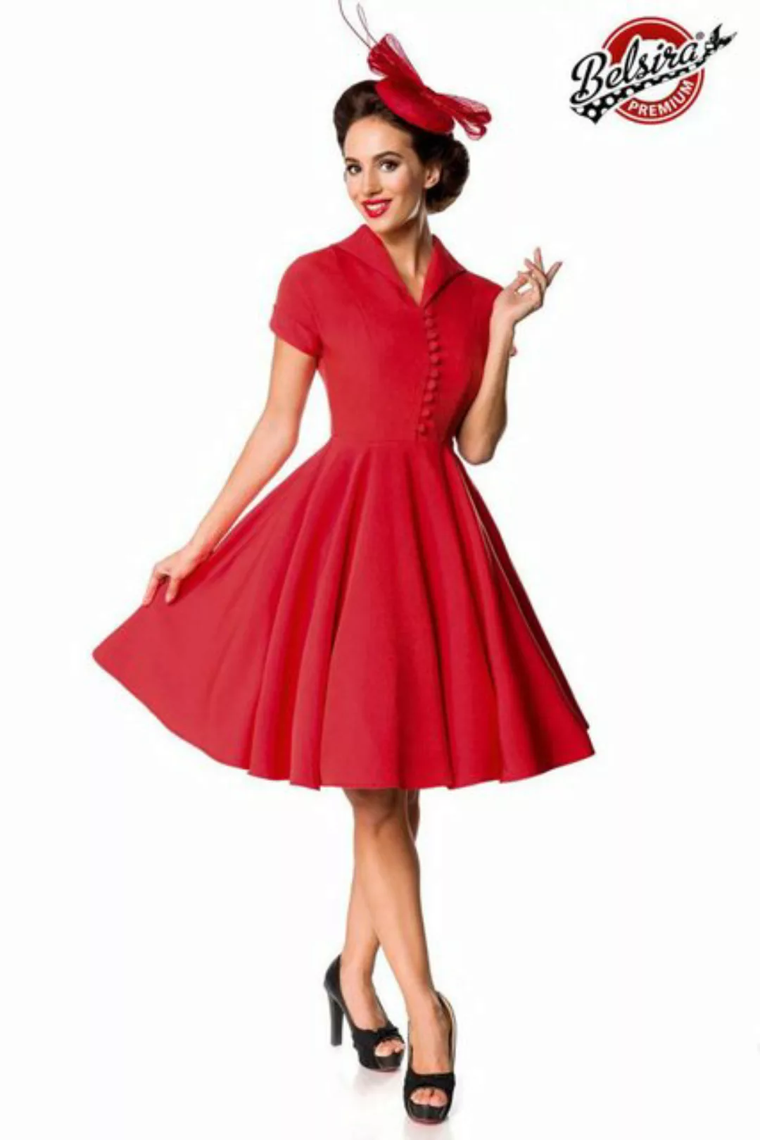 BELSIRA Trachtenkleid Belsira - Premium Retrokleid - (L,M,S,XL,2XL) günstig online kaufen