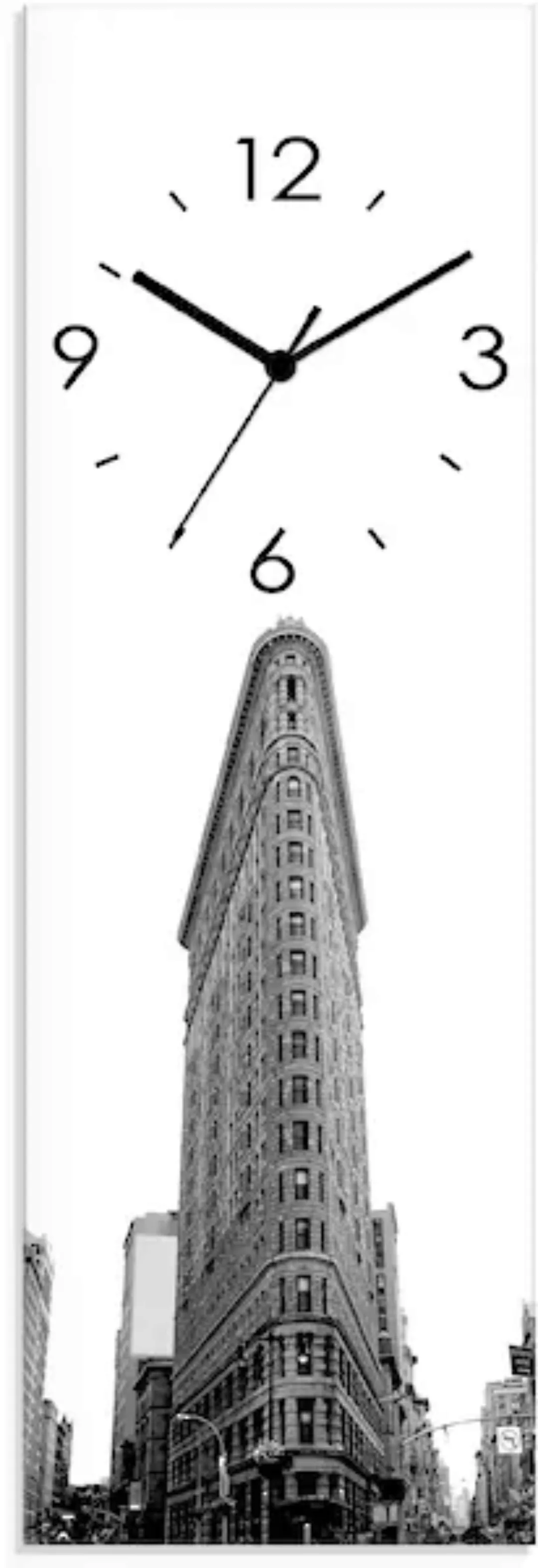 Artland Wanduhr "Flatiron Building New York", wahlweise mit Quarz- oder Fun günstig online kaufen