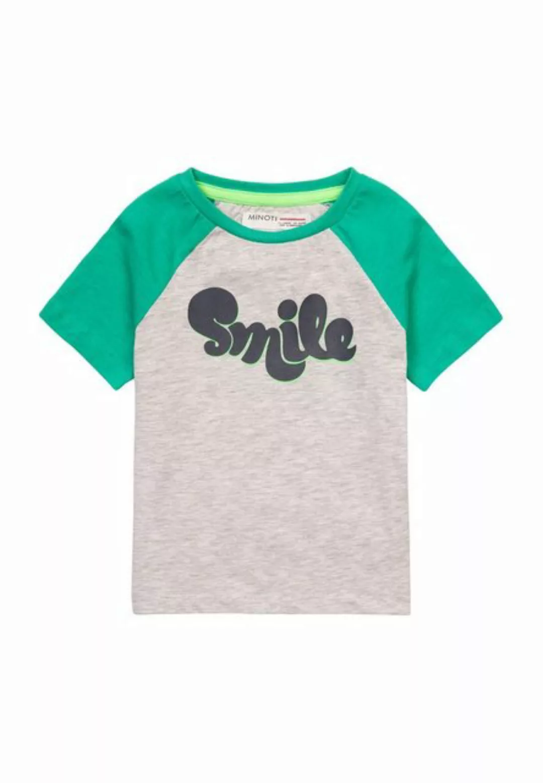 MINOTI T-Shirt Loses T-Shirt mit bunten Ärmeln (1y-8y) günstig online kaufen