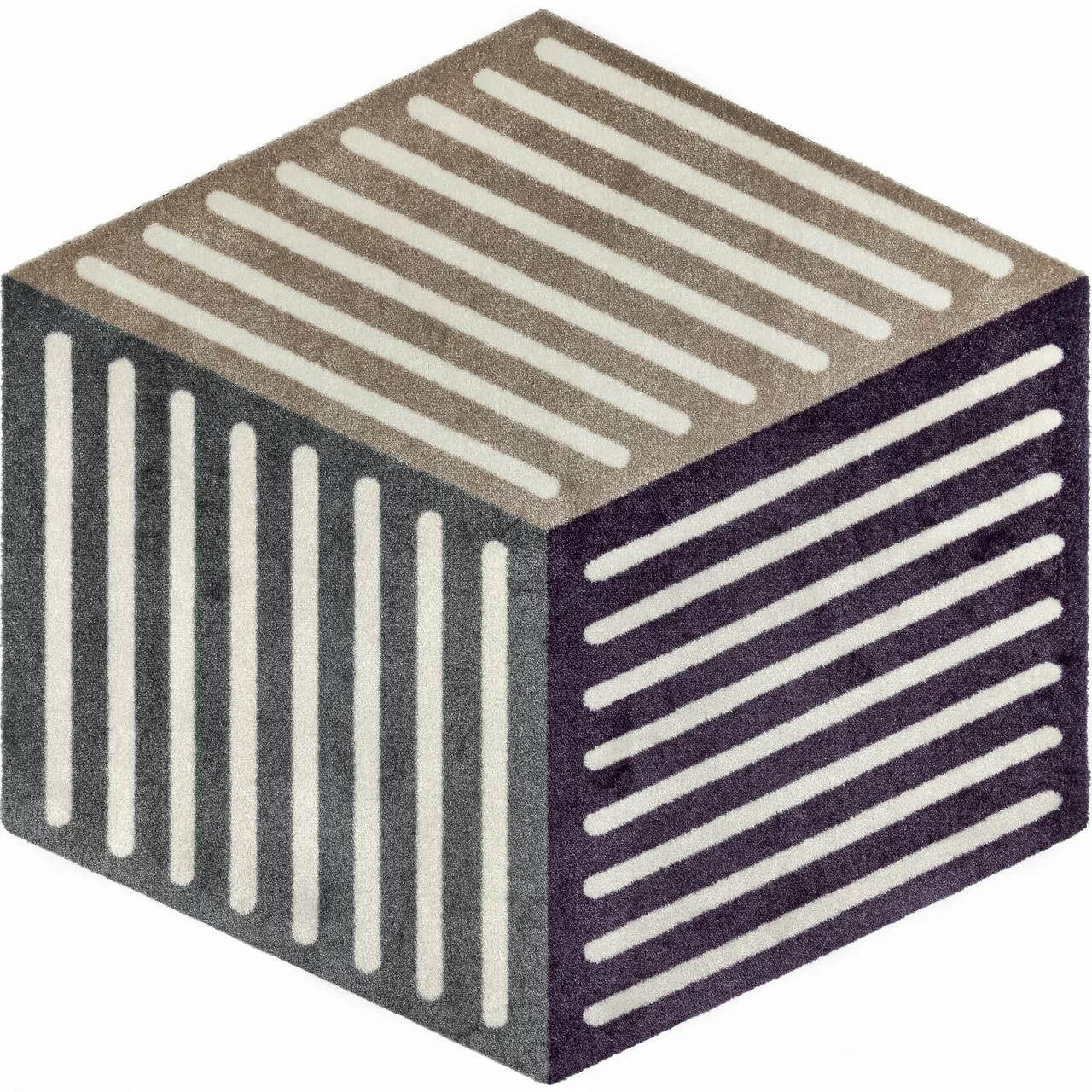 Kleen-Tex Fußmatte Puzzle Cube velvet günstig online kaufen