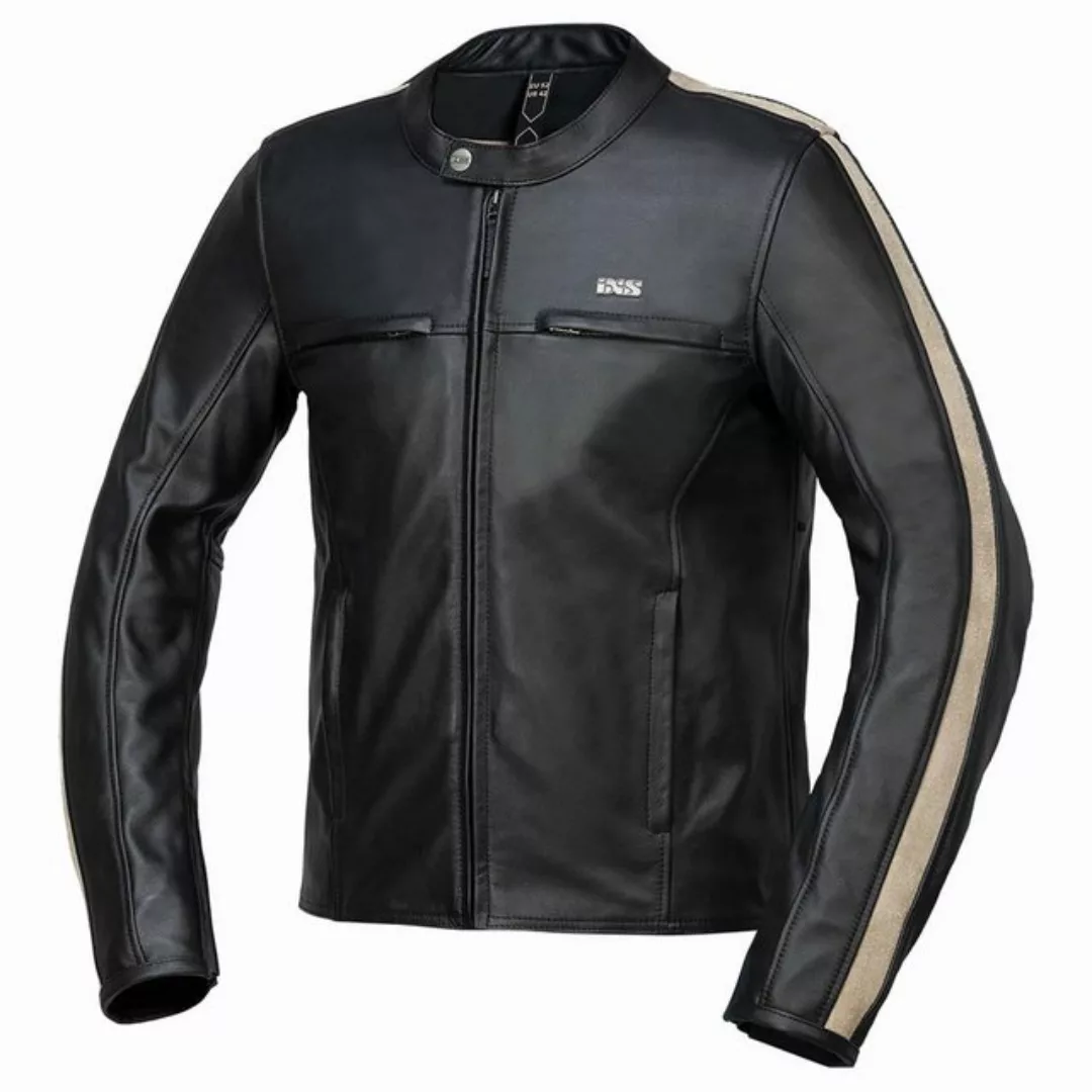 IXS Motorradjacke iXS Classic LD Jacke Stripe - schwarz 58 - 3XL günstig online kaufen