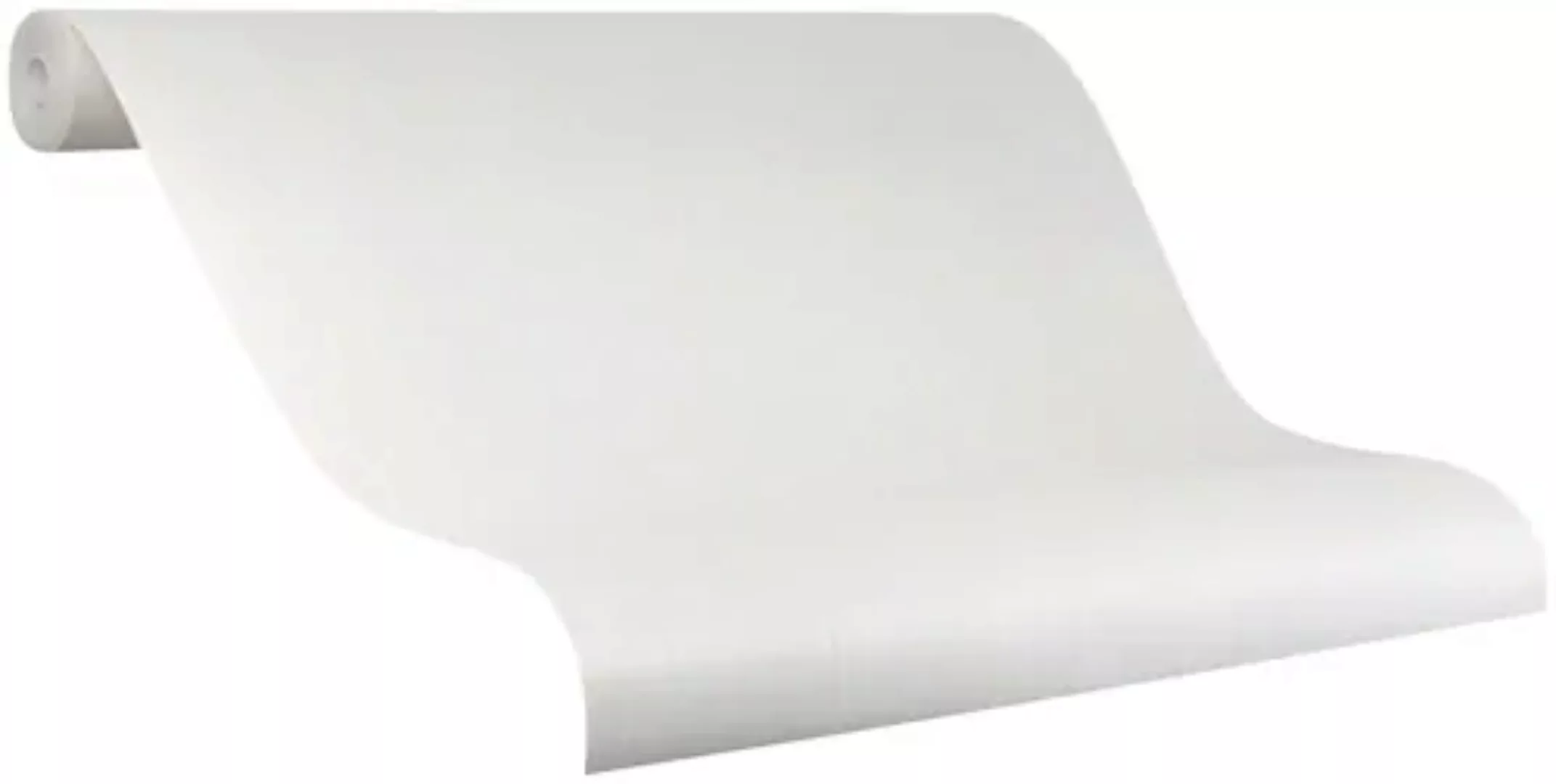 Glööckler Vliestapete Imperial Uni Streifen Weiß günstig online kaufen