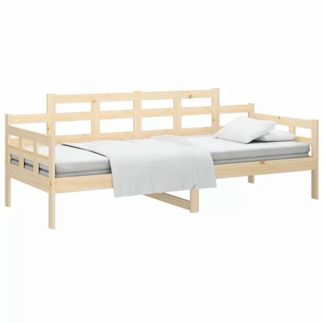 vidaXL Bett Tagesbett Massivholz Kiefer 80x200 cm günstig online kaufen