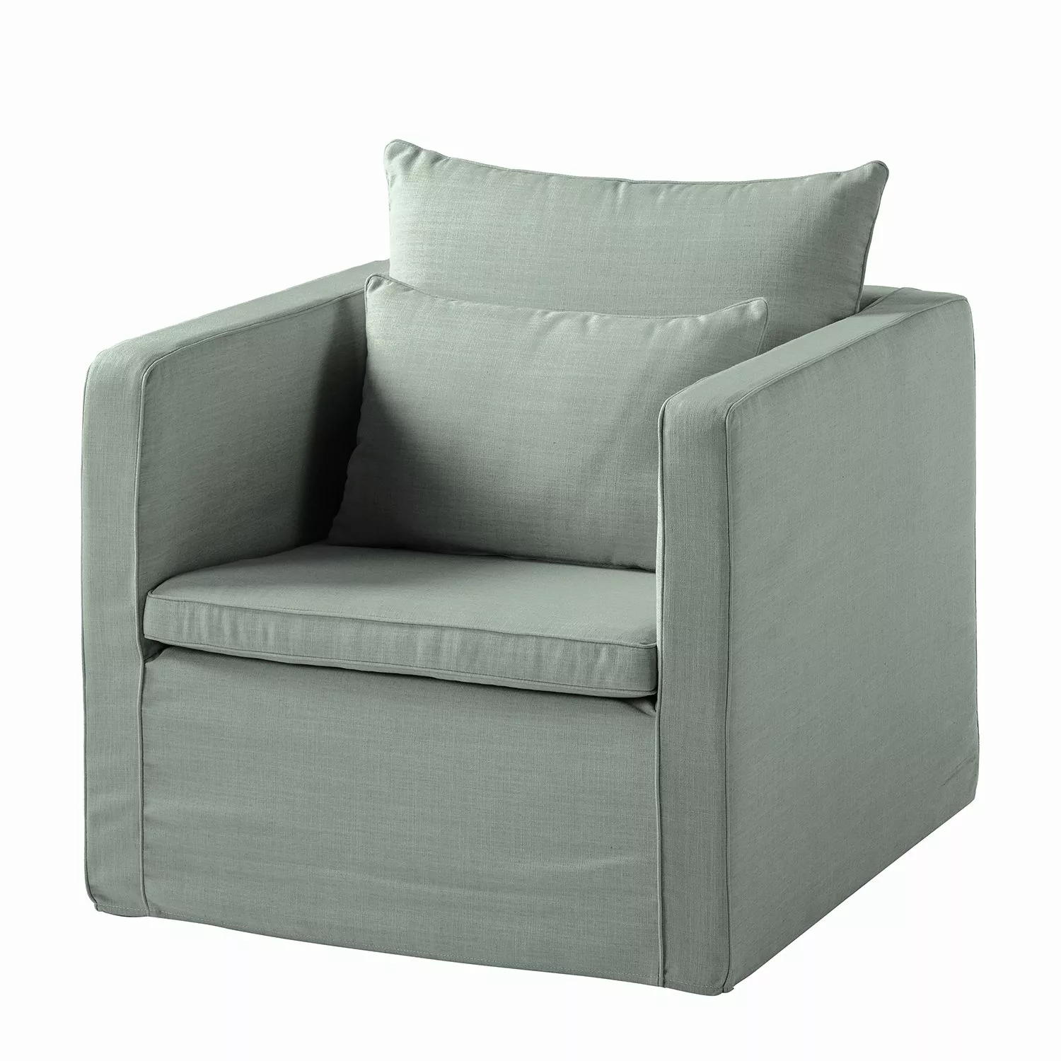 home24 Eva Padberg Collection Sessel Lavina II Rose Webstoff 86x92x86 cm (B günstig online kaufen