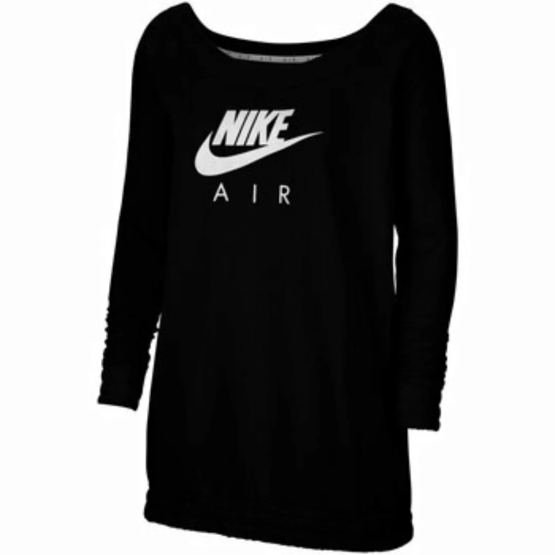 Nike  Sweatshirt Sport  AIR WOMEN'S FLEECE LONG-S,BLA CU5426 010 günstig online kaufen