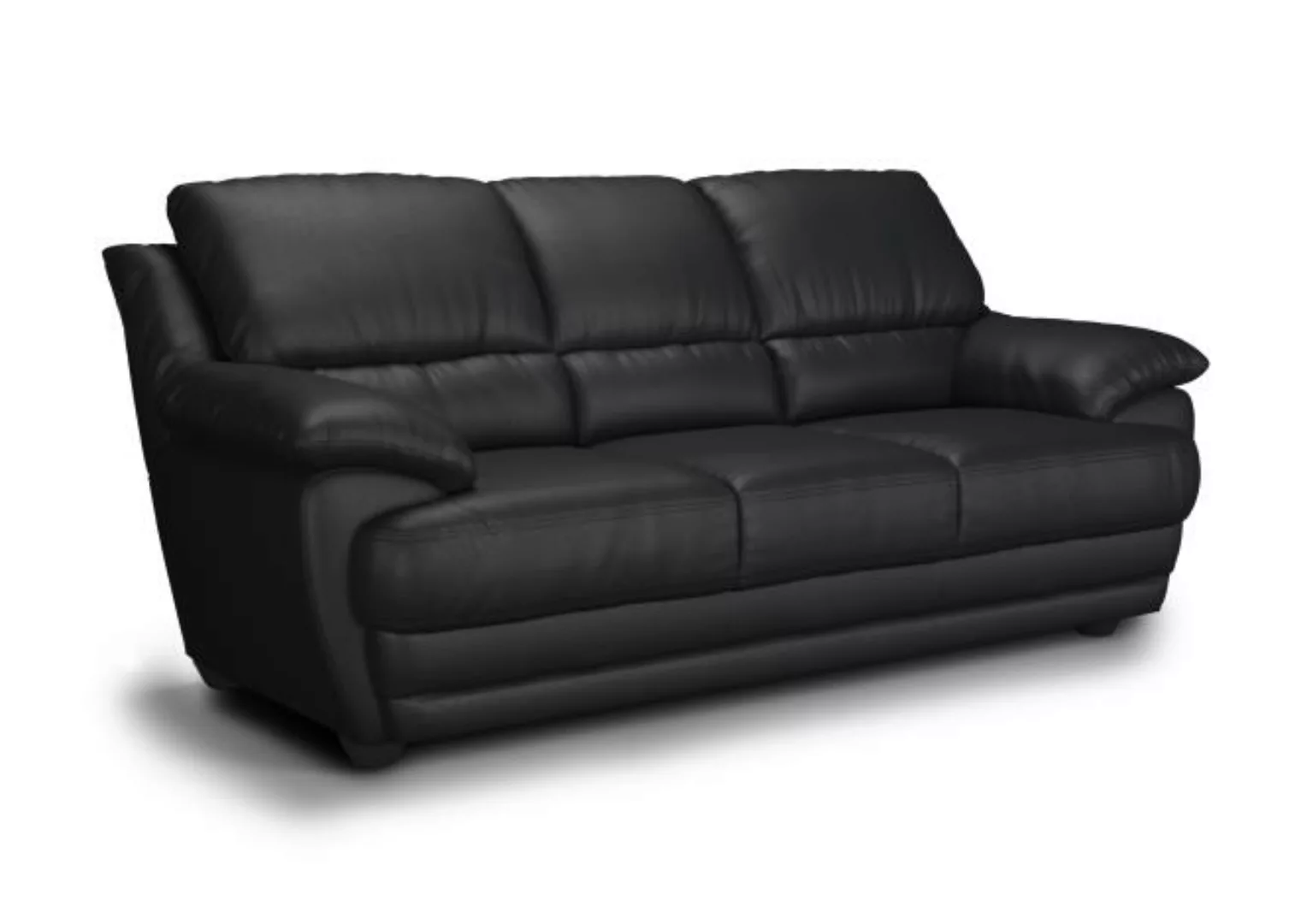 3-Sitzer Sofa NEBOLO von Cotta Schwarz günstig online kaufen