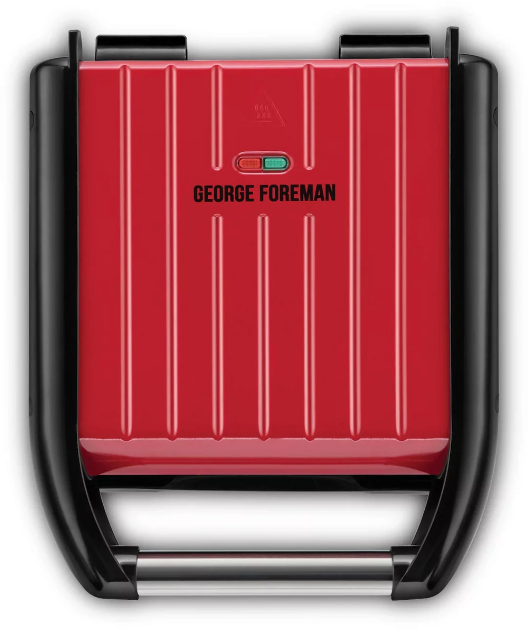 George Foreman Kontaktgrill "Steel Compact Fitnessgrill rot 25030-56", 1200 günstig online kaufen