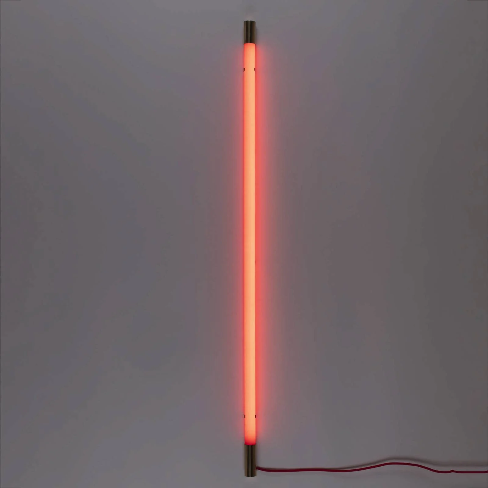 SELETTI Linea Gold LED-Wandlampe, rot günstig online kaufen