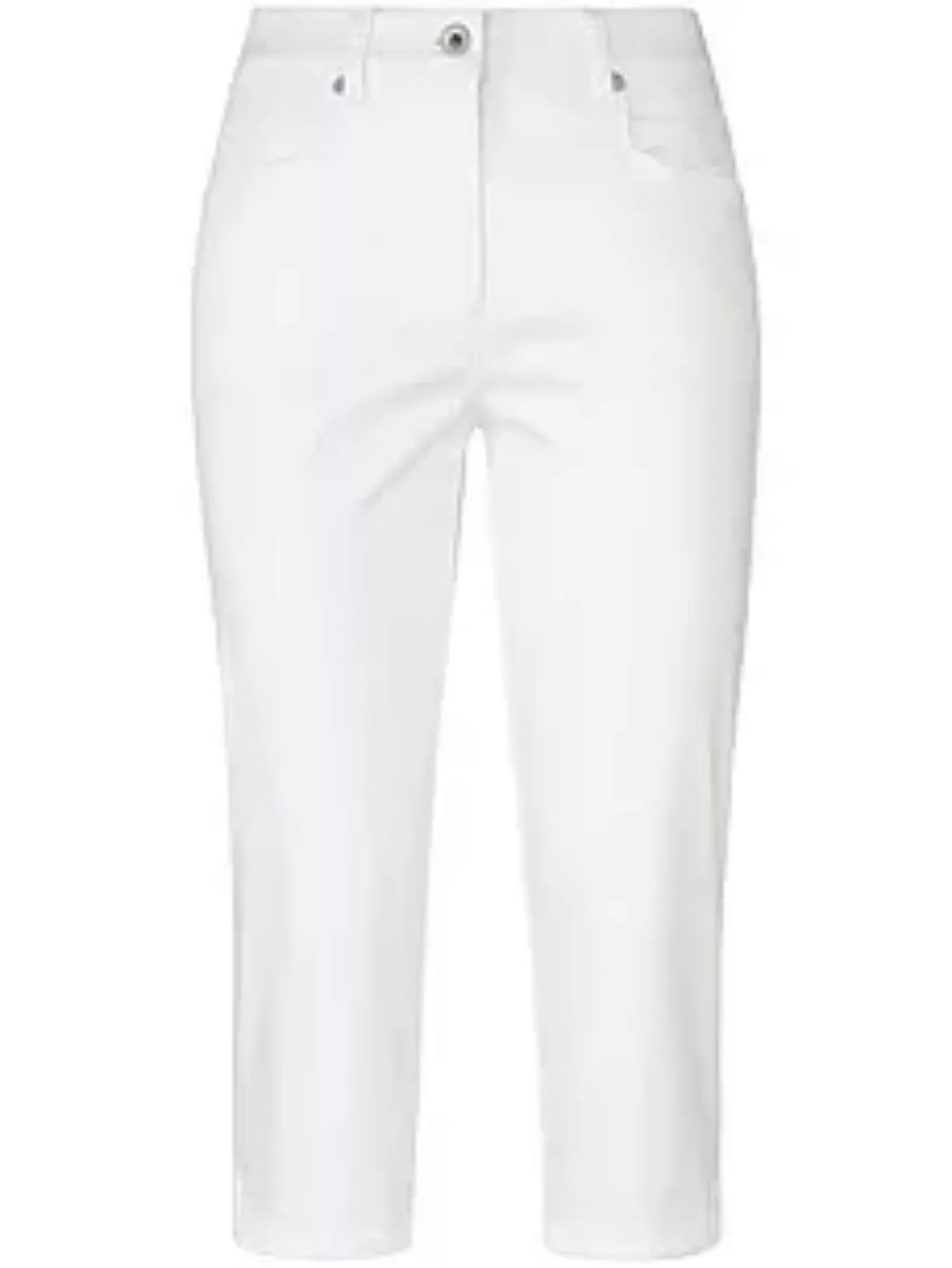 Super Slim-3/4-Zauberhose Lea Capri Raphaela by Brax weiss günstig online kaufen