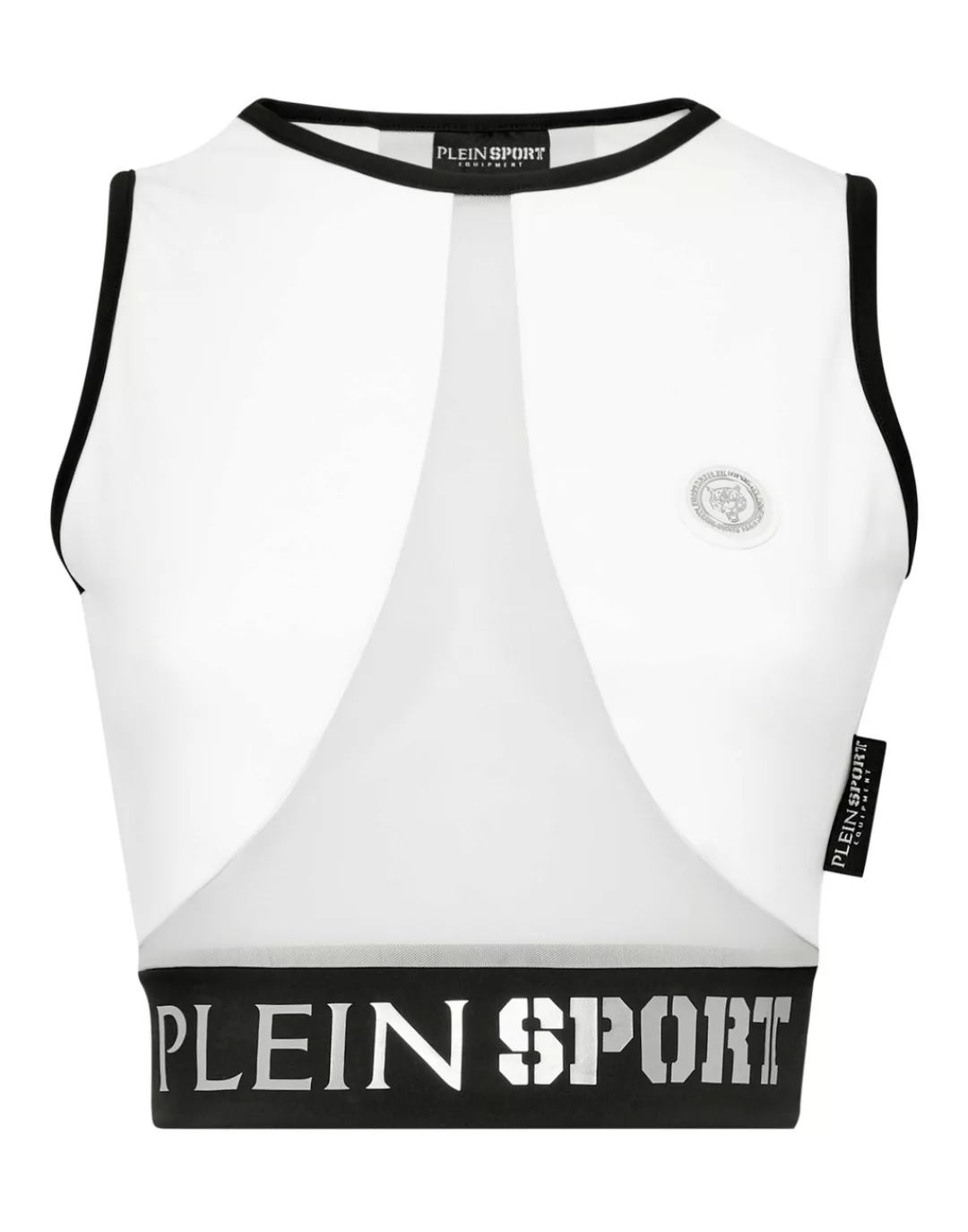 PLEIN SPORT Lauftop "Sport Top Cropped Top" günstig online kaufen