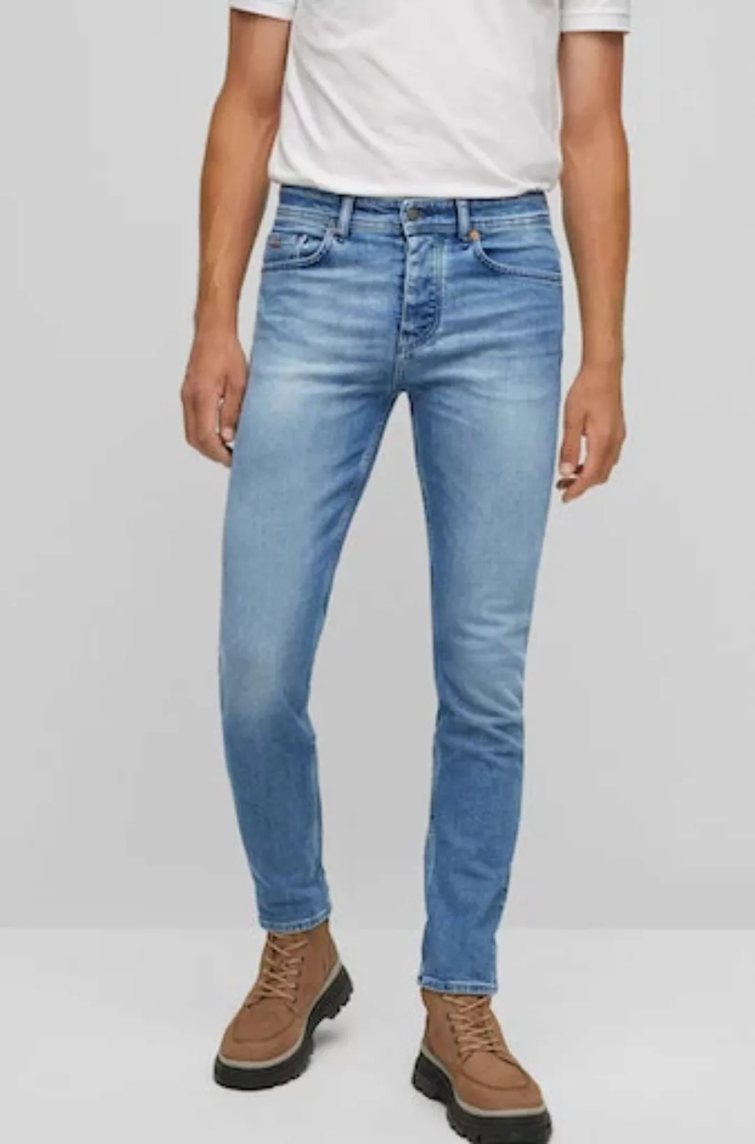 BOSS ORANGE Regular-fit-Jeans "Taber BC-C", mit Markenlabel günstig online kaufen