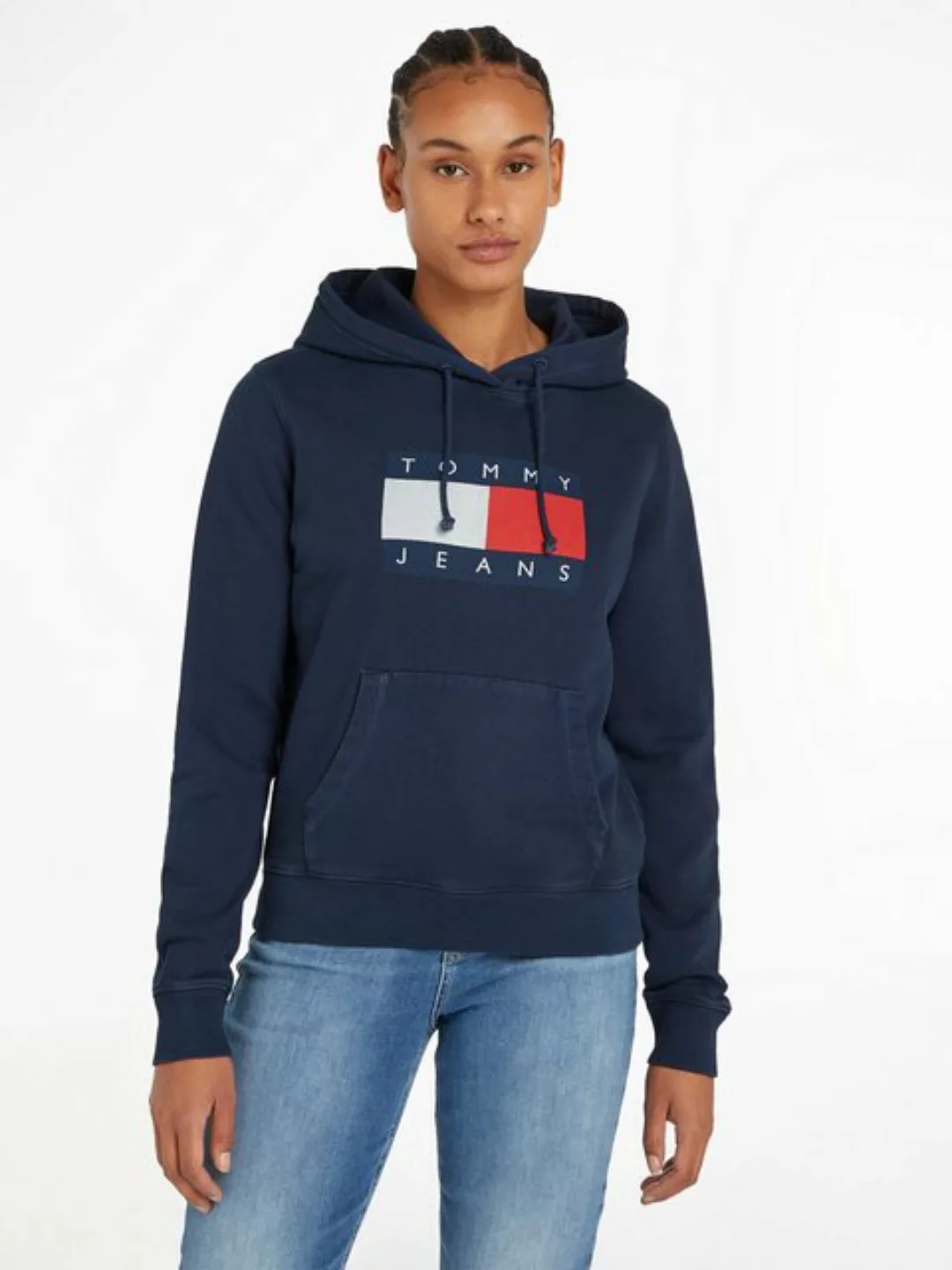 Tommy Jeans Kapuzensweatshirt "TJW REG TOMMY FLAG HOODIE EXT", mit Kapuze, günstig online kaufen