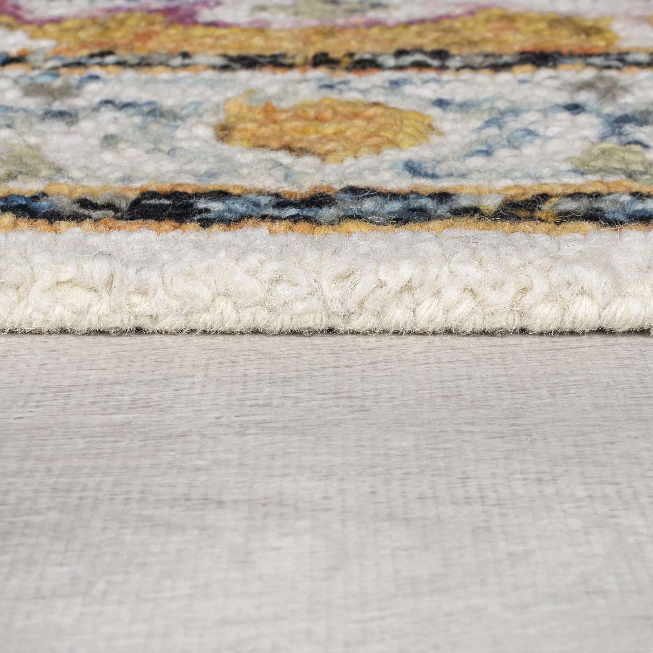 FLAIR RUGS Wollteppich »Dhalia«, rechteckig günstig online kaufen