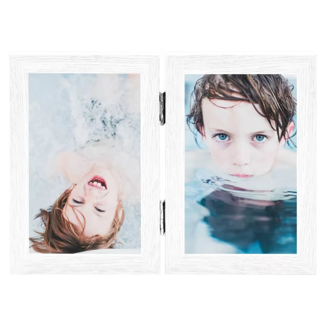 Zweifach-bilderrahmen Collage Weiß 2x(21x29,7 Cm) günstig online kaufen