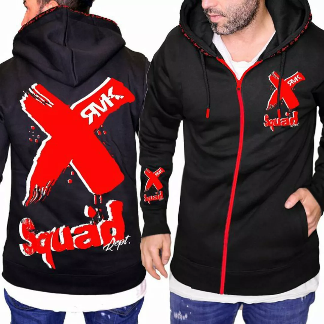 RMK Collegejacke Herren Jacke Sweatjacke Sportjacke Joggingjacke mit lässig günstig online kaufen