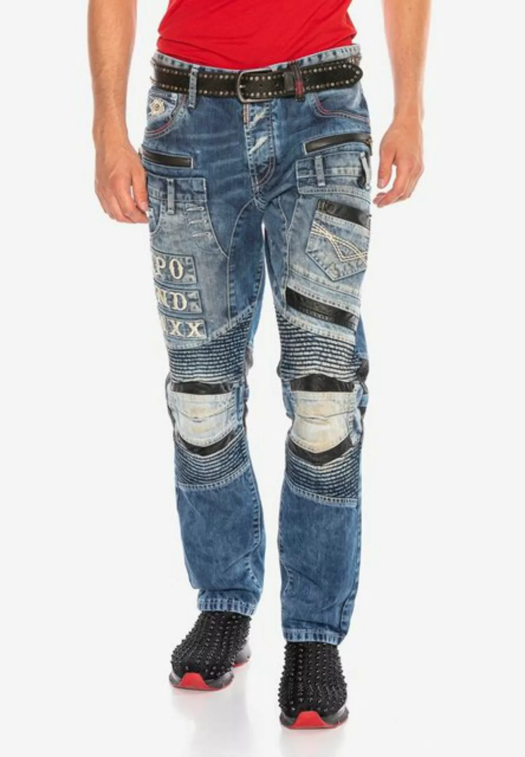 Cipo & Baxx Bequeme Jeans CD637 im coolen Look günstig online kaufen
