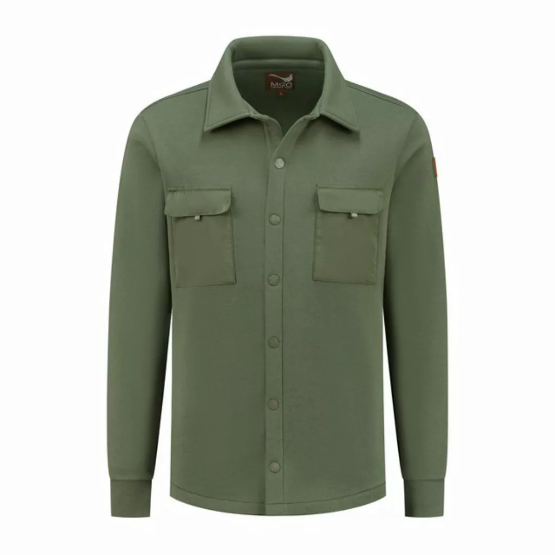 MGO Strickjacke MGO Luke Cardigan Men Green M günstig online kaufen