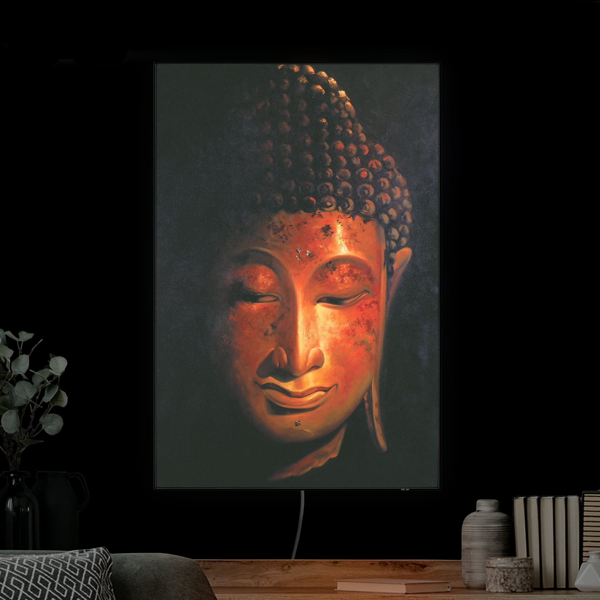 LED-Wechselbild Madras Buddha günstig online kaufen