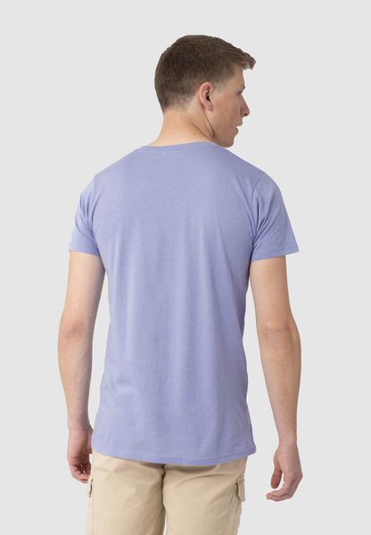 Martjin T-shirt Aus Bio-baumwolle Mit Druck "Waves" günstig online kaufen